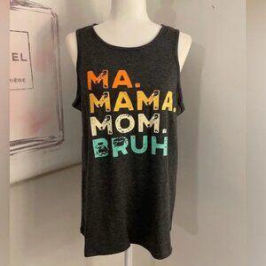 Mama Tank Top Size XL Gray